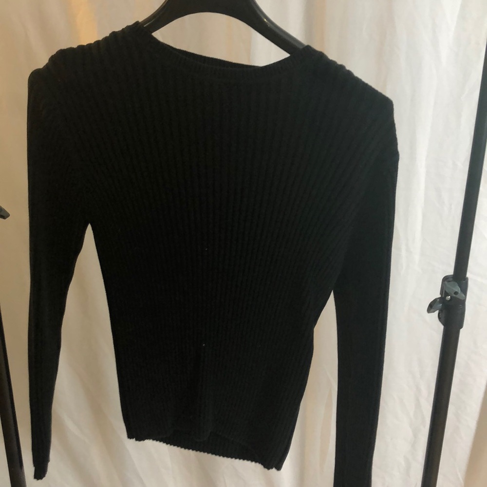 Black sweater